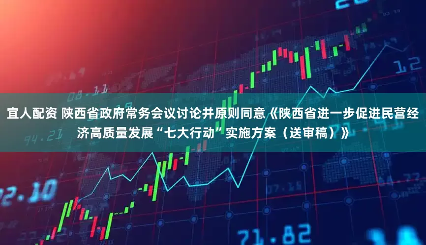 宜人配资 陕西省政府常务会议讨论并原则同意《陕西省进一步促进民营经济高质量发展“七大行动”实施方案（送审稿）》